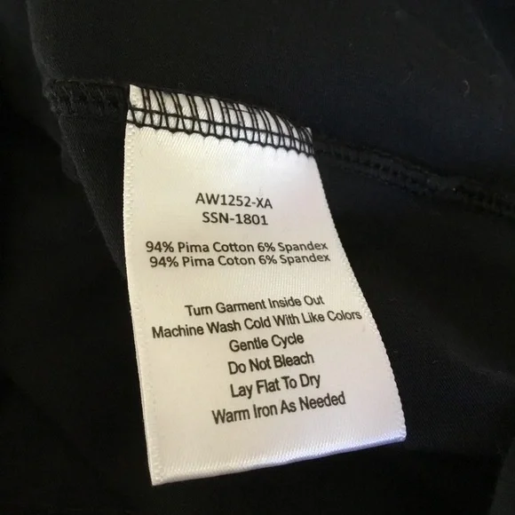 ATM Anthony Thomas Melillo Black Long Sleeve Fitted Shirt - Picture 7 of 8